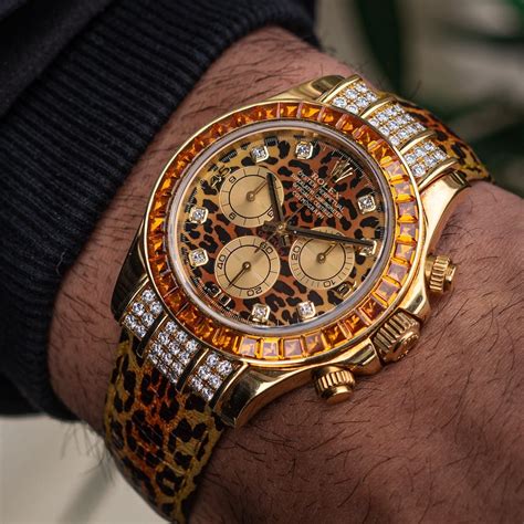 replica diamond rolex watches leopard|are rolex watches real.